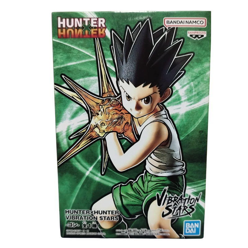 ✅ Figura Gon Freecss Banpresto Vibration Stars – Hunter x Hunter | Bandai Spirits Oficial
