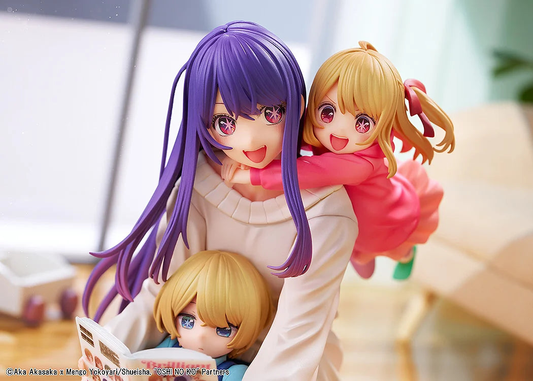 Figura de Ai, Aqua y Ruby - OSHI NO KO | KADOKAWA Collections | Escena Familiar en Escala