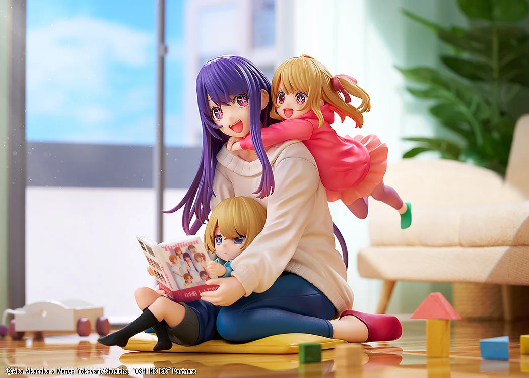 Figura de Ai, Aqua y Ruby - OSHI NO KO | KADOKAWA Collections | Escena Familiar en Escala