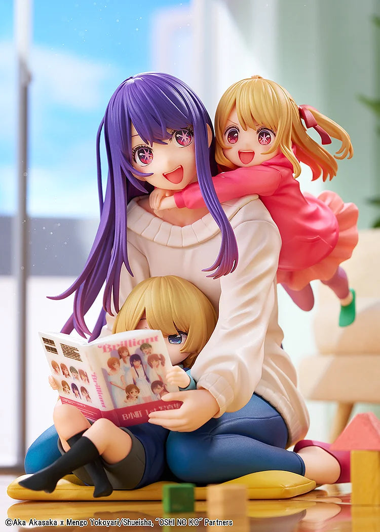 Figura de Ai, Aqua y Ruby - OSHI NO KO | KADOKAWA Collections | Escena Familiar en Escala