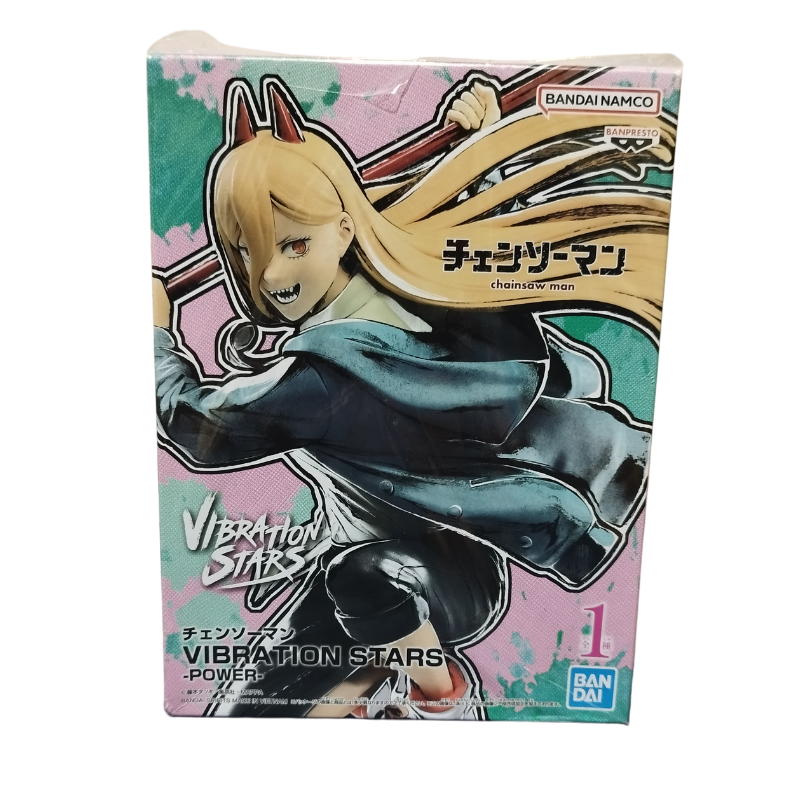✅ Figura Power Banpresto Vibration Stars – Chainsaw Man | Bandai Spirits Oficial