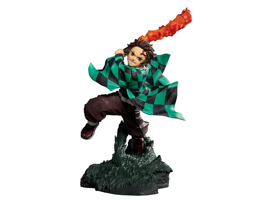 ✅ Figura Tanjiro Kamado Combination Battle – Demon Slayer: Kimetsu no Yaiba | Banpresto Bandai Spirits Oficial